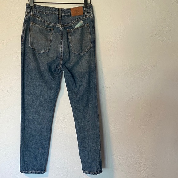 Ralph Lauren Women’s Patchwork Boyfriend Fit Blue Jeans - Picture 8 of 11